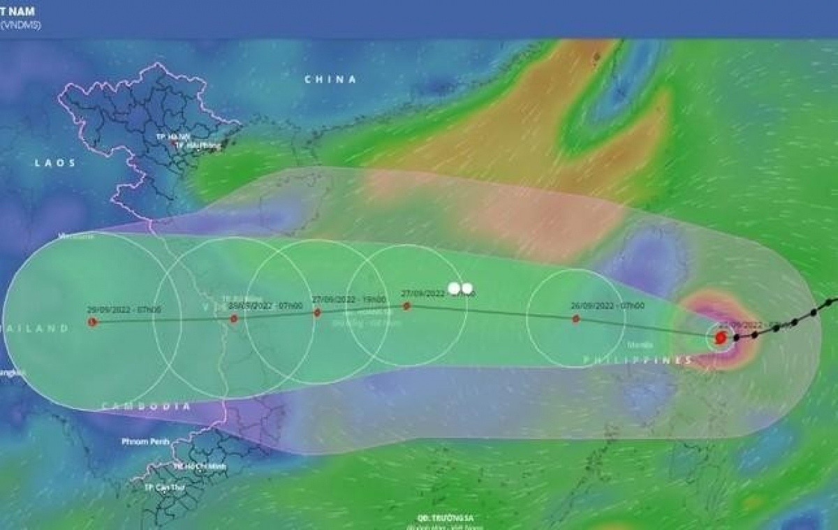 Central Vietnam on red alert as super typhoon Noru approaches